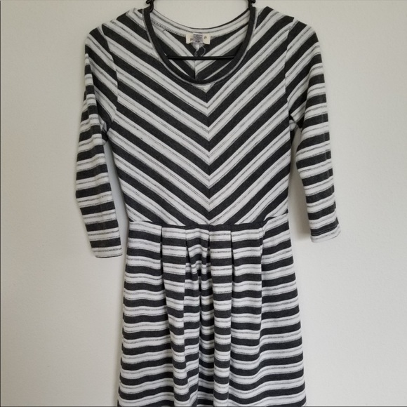 Anthropologie Puella Mitered Striped Knit … - Picture 2 of 4